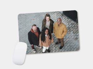 Mousepad mit persönlichem Foto - perfektes Nikolausgeschenk für den Mann