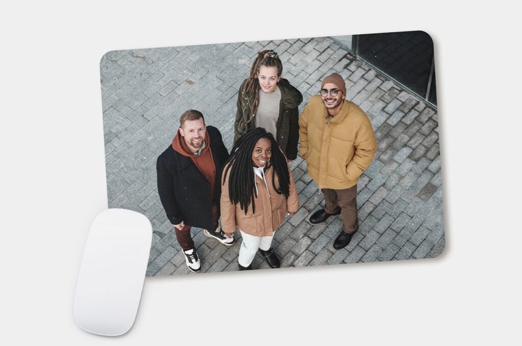 Mousepad mit persönlichem Foto - perfektes Nikolausgeschenk für den Mann