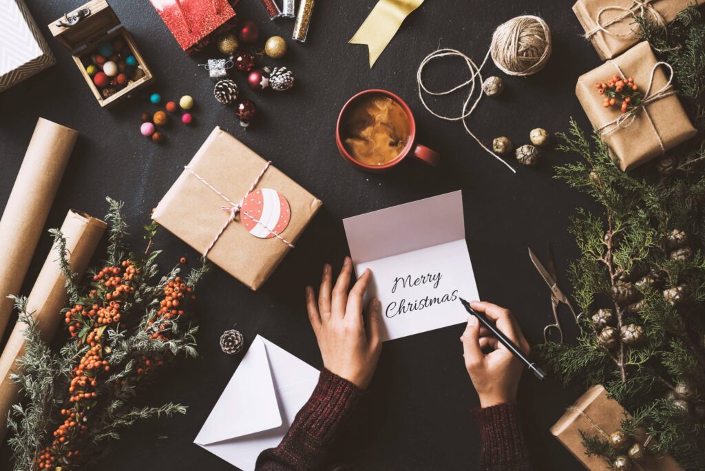 Schöne Weihnachtsgrüße für die Liebsten