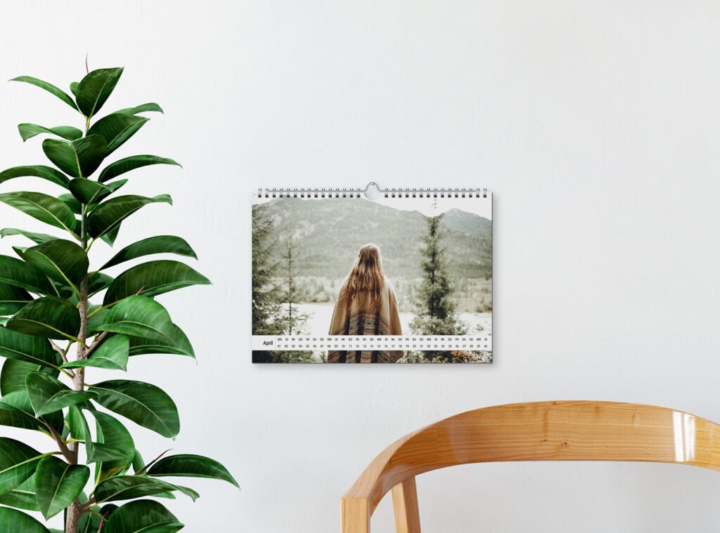 Ein Fotokalender als Weihnachtsgeschenke für Großeltern