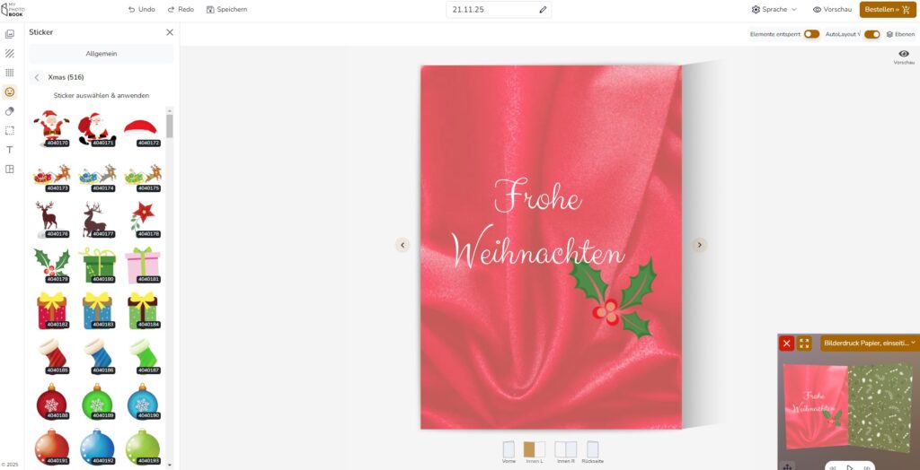 Sticker in unserer Bibliothek