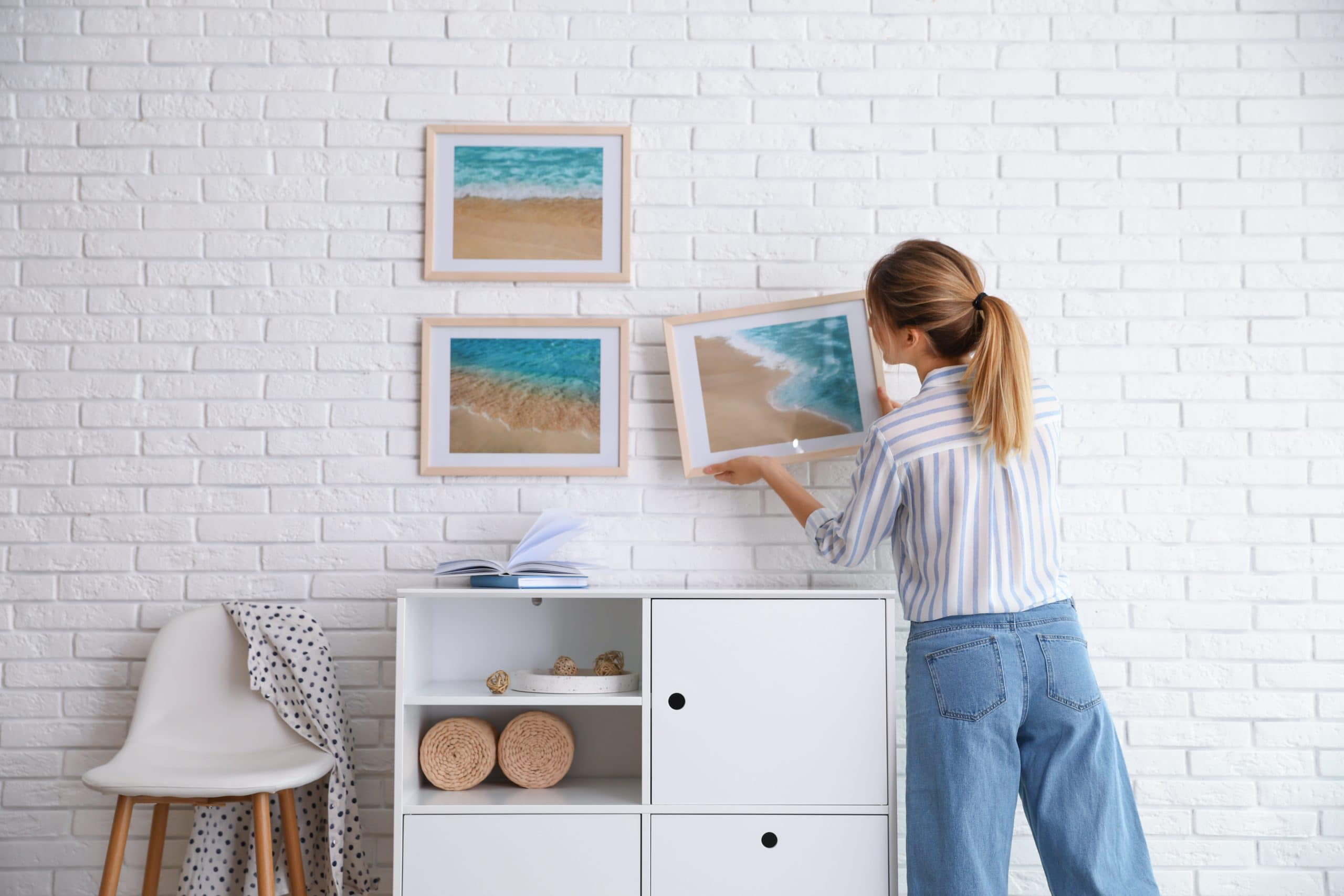 Ideen 3 Bilder Anordnen Wand