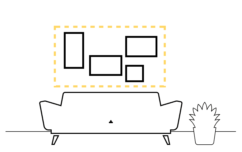 Bilder anordnen: 7 Tipps für die perfekte Wandgestaltung