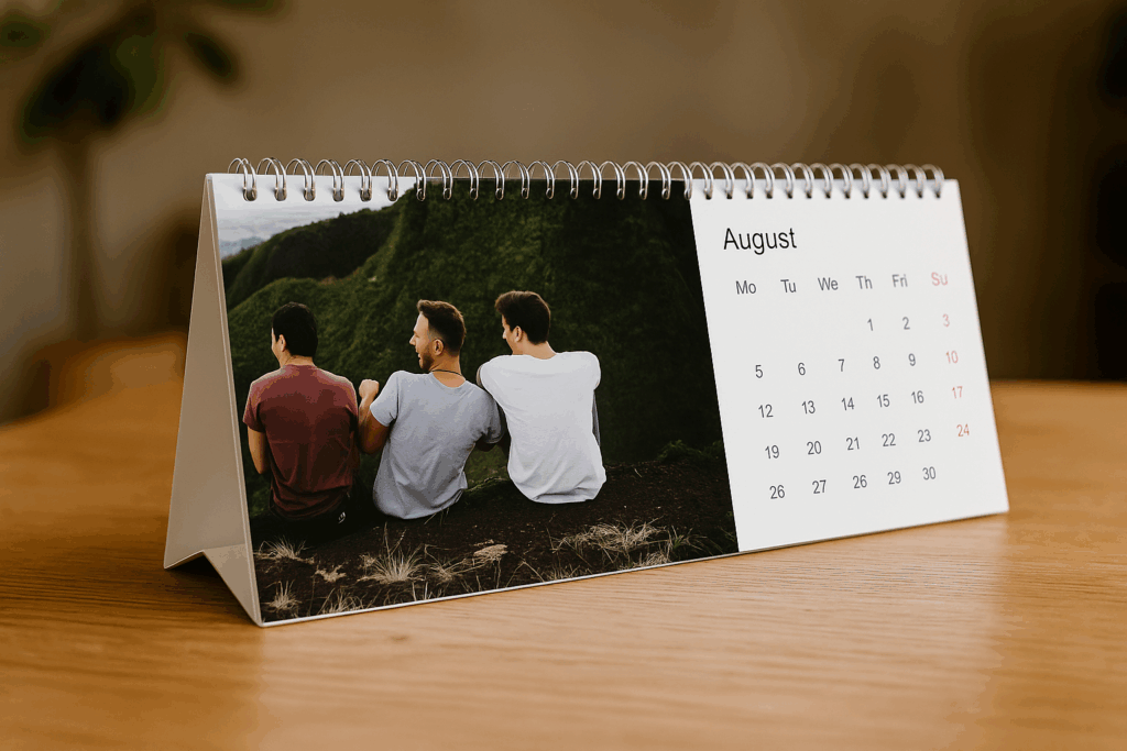 Fotokalender mit eigenen Fotos