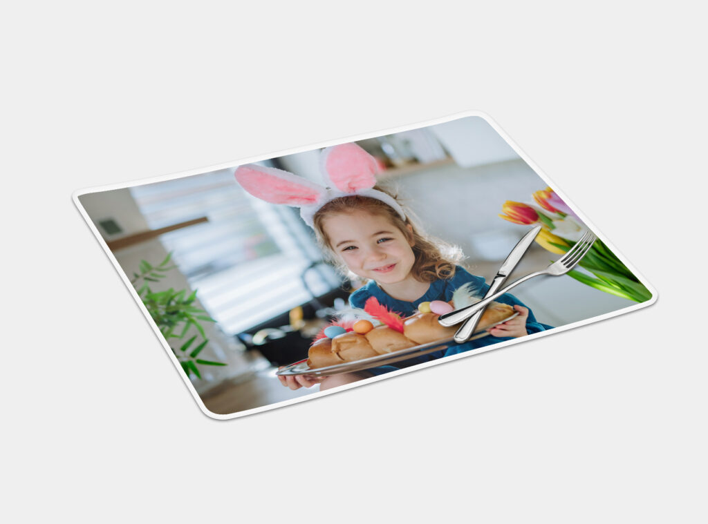 Oster Geschenk Ideen: Tischset mit Foto