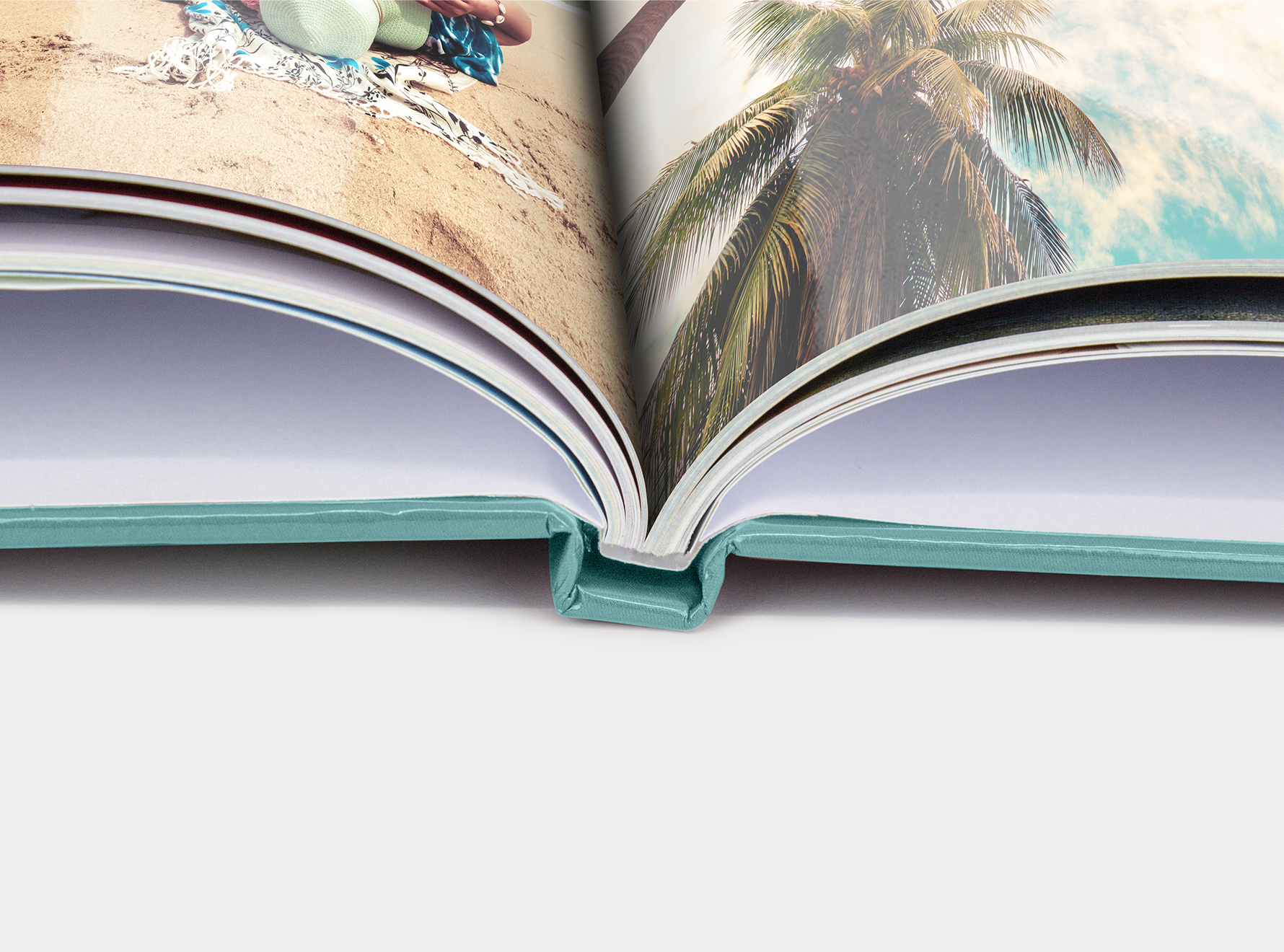 Klebebindung beim Fotobuch