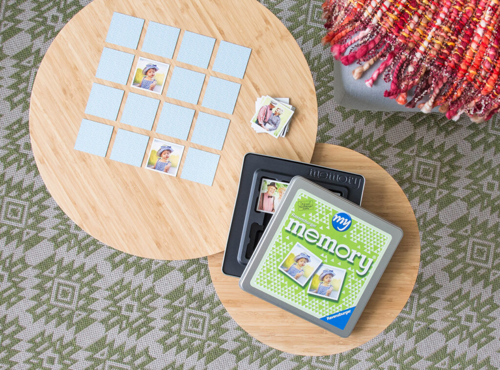 Foto-Memory als Geburtstagsgeschenk