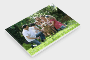 Fotobuch A4 quer mit Familienmotiv