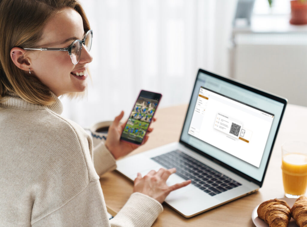 Mobile to Desktop: via QR-Code in der PRO1 Desktop App