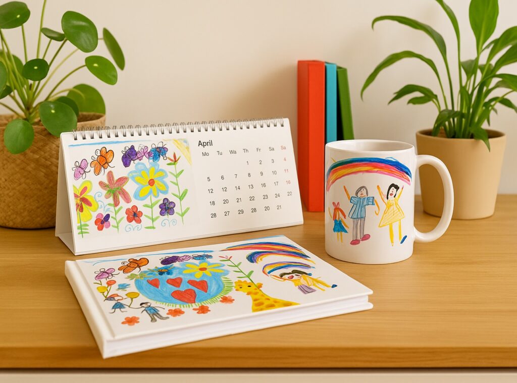 Kinderzeichnungen digitalisieren & verewigen: 5 kreative Ideen